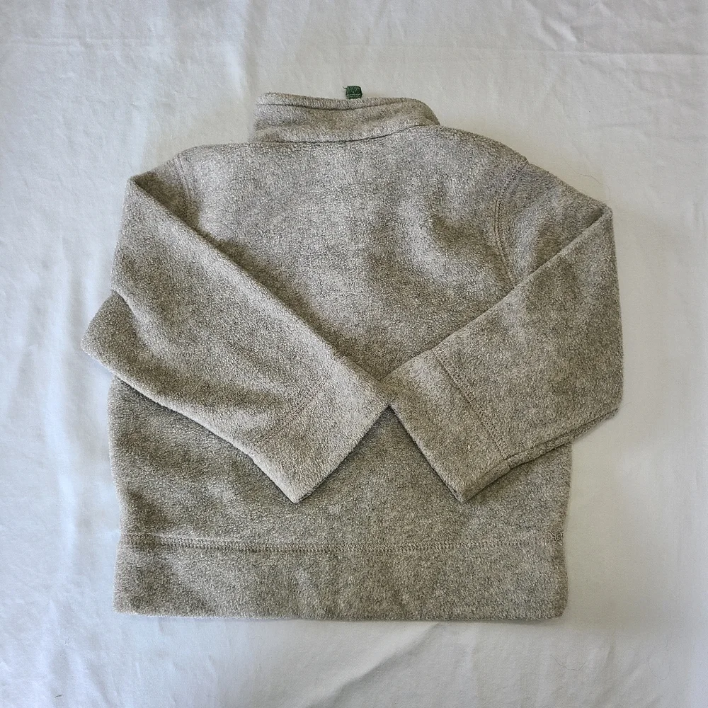4/$15 Grey carter's quarter zip fleece 18m